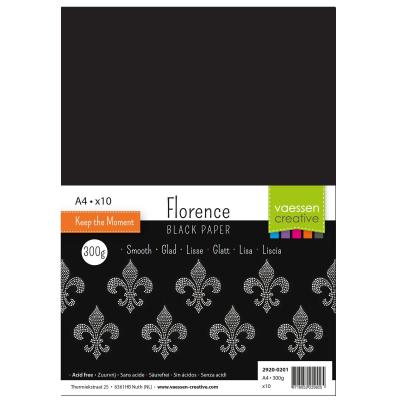 Vaessen Creative Cardstock Schwarz